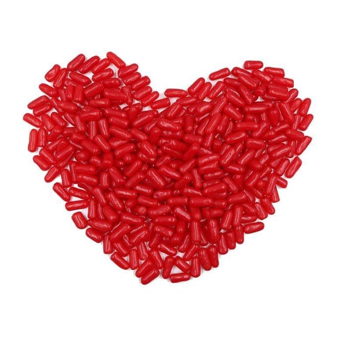 Hot Tamales Cinnamon Chewy Candy Pack of 3 Bags - 10 oz Each - Candy Bulk Spicy Hot Tamales Cinnamon Chewy Red Candies