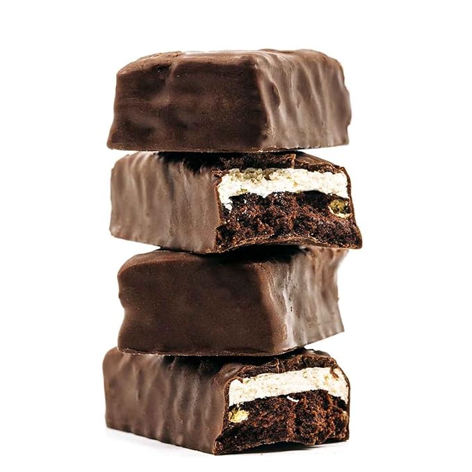 WonderSlim Meal Replacement Protein Bar, Dark Chocolate S'mores, 15g Protein, 20 Vitamins & Minerals (7ct)