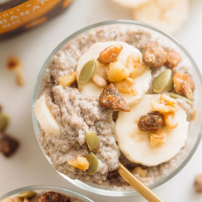 Wildway Keto Granola | Banana Nut | Grain-Free, Certified Gluten-Free Cereal | Vegan, Low Carb | No Sugar Added | Paleo-Friendly | Non-GMO Fruit & Nut Clusters | Nutrient-Rich Snack | 8 oz