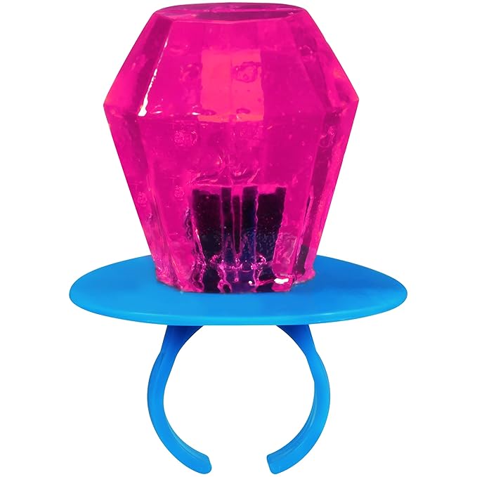 Ring Pop Lollipops - Bulk Candy Individually Wrapped Suckers Variety Party Pack- 50 Count w/ Assorted Flavors - Hard Candy for Party Favors, Kids & Goodie Bags
