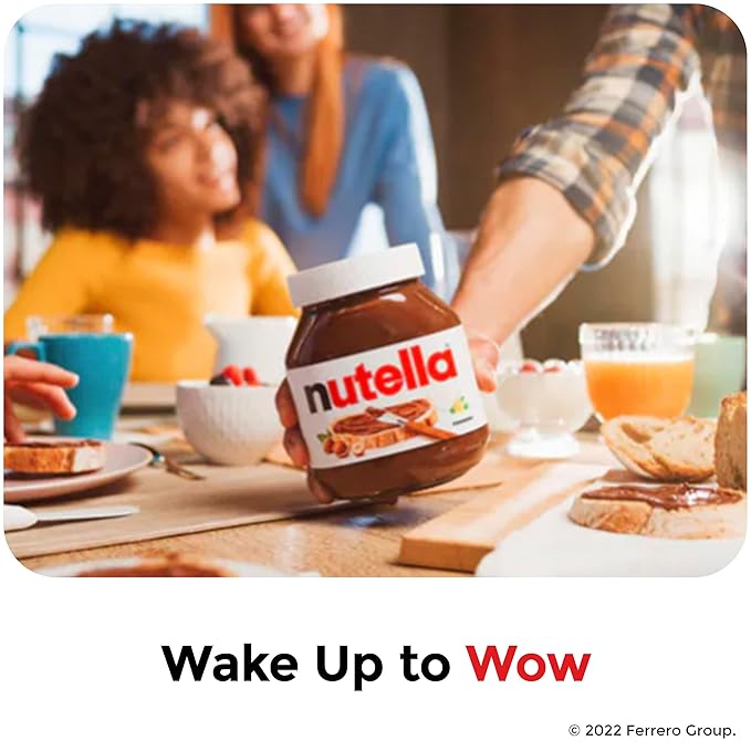 Nutella and Nutella & GO! Bundle, Hazelnut Spread with Cocoa Jar and Snack Packs with Breadsticks, 35.3 oz Jar and 4-Pack