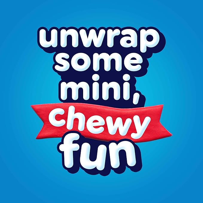 Airheads Mini Bars, Halloween Trick or Treat Candy, Assorted Flavors Variety Pack, Individually Wrapped Bulk Candy for Adults & Kids, Non-Melting, Party, 25 Pound Box