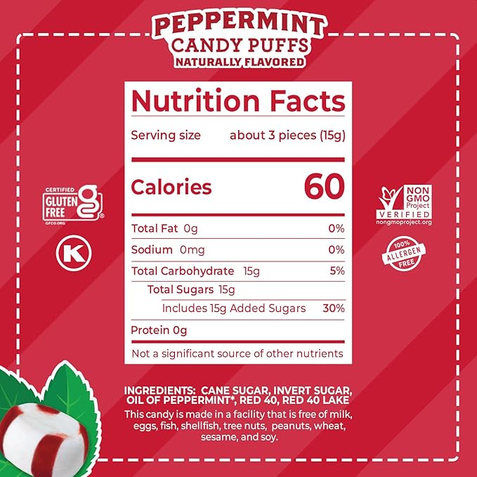 Red Bird Soft Peppermint Candy Mints, Individually Wrapped, 1000 Ct