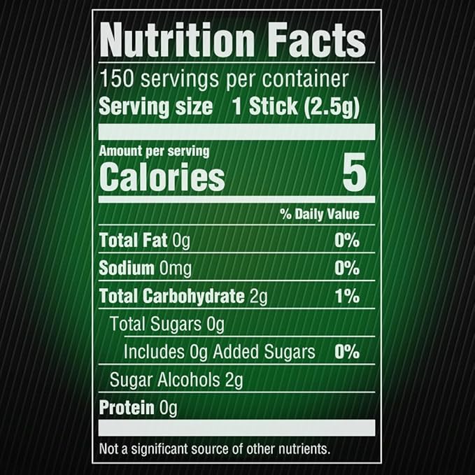 5 Gum Spearmint Rain Sugar Free Chewing Gum Bulk, 15 Stick Box (Pack of 10)