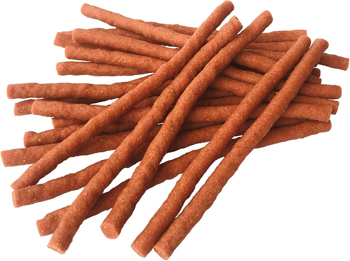 Rena's Recipe Love Jerky (Lamb & Smoke Flavor) Soft Chicken Stick with Glucosamine/Chondroitin (Joints) and Lycopene (Antioxidant)
