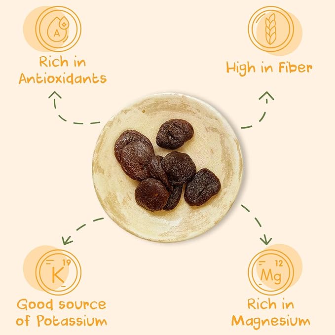 Sunny Fruit Soft Organic Turkish Dried Apricots - 1 Bag (5 Individual Portion Packs) | No Preservatives, No Sugar Added | Healthy, Convenient Snack Packs | ORGANIC, NON-GMO, VEGAN, HALAL, KOSHER