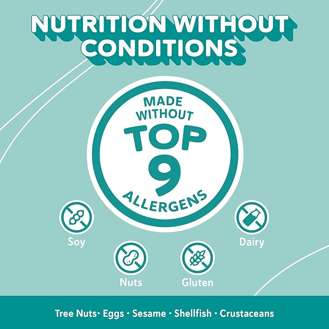 Ripple Kids Unsweetened Plant Based Milk | Pediatrician Recommended | 8g of Pea Protein | Shelf Stable | Vegan & Non GMO | Dairy, Soy, Nut, Gluten, & Lactose Free | 32 Fl Oz Cartons (Pack of 6)
