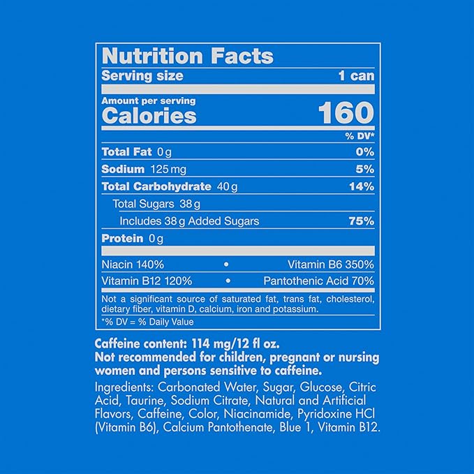 Red Bull Sea Blue Edition Energy Drink, Juneberry, with 114mg Caffeine plus Taurine & B Vitamins, 12 Fl Oz, Pack of 24 Cans