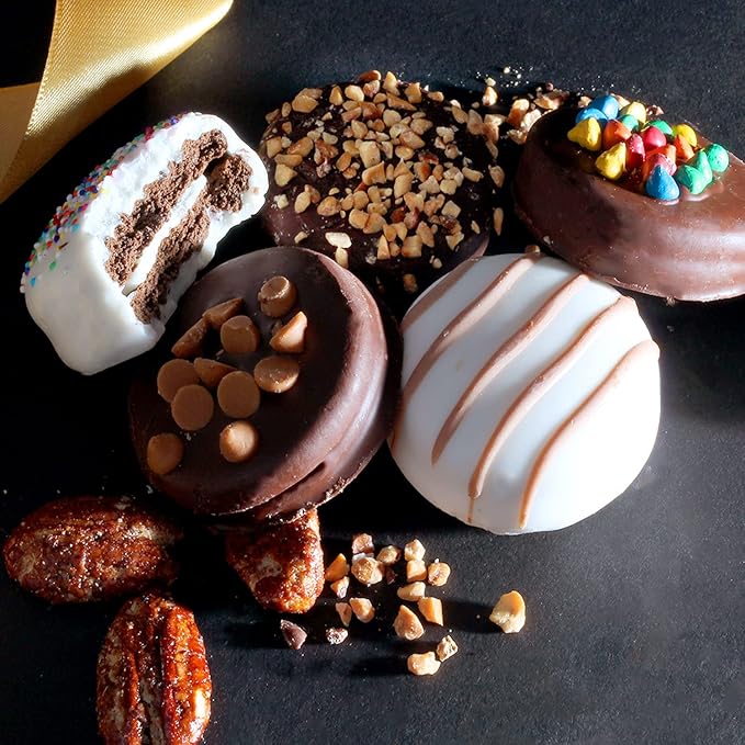 Birthday Cookie Gift - Happy Birthday Cookies - Handcrafted Gourmet Food Gifts - Kosher Vegan