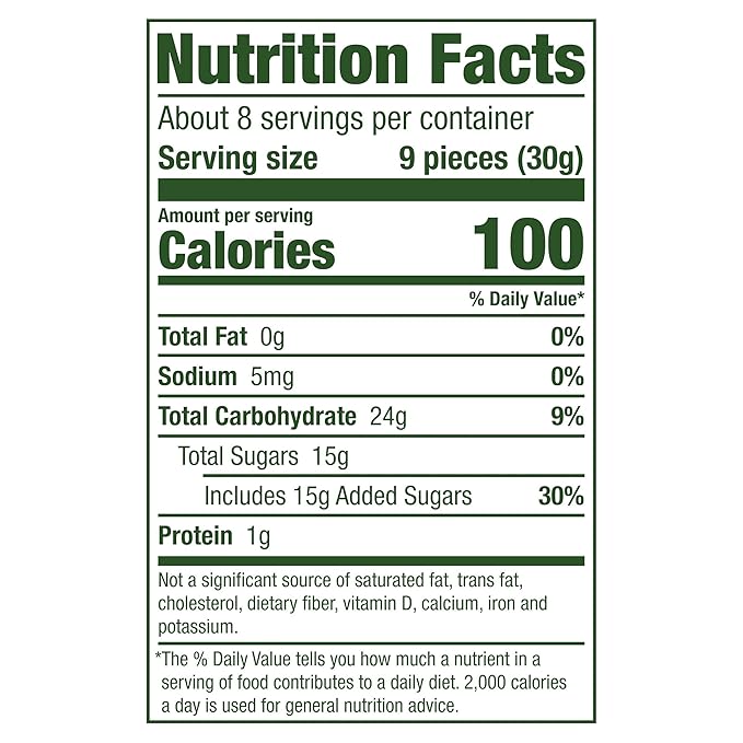 Black Forest Organic Gummy Bears Candy, 8 Ounce Bags (Pack of 6)