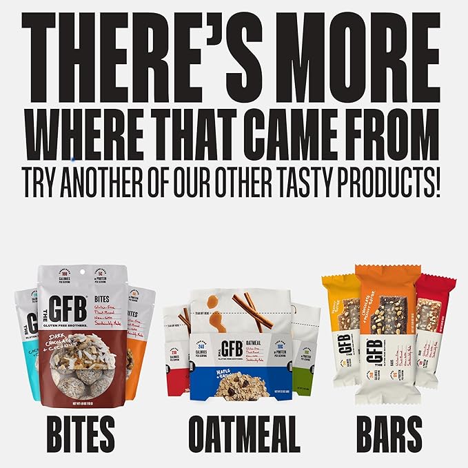 The GFB Birthday Cake Cookie Protein Bites - Allergen Friendly & Nut Free - Gluten Free, Plant Based, Non GMO, Sustainably Made – Ridiculously Tasty, Healthy, Protein Energy Balls, 4 oz (6 Count)