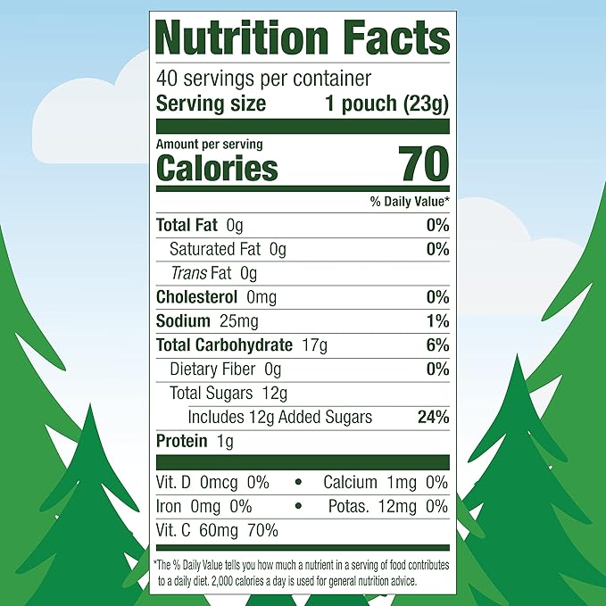 Black Forest Juicy Burst Fruit Snacks, Mixed Fruit Flavors, 0.8 Ounce Pouches (40 Count) (Pack of 2)