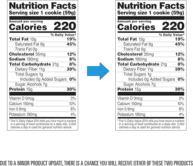 Quest Soft & Chewy Protein Cookie - Double Chocolate Chip (12 Cookies)