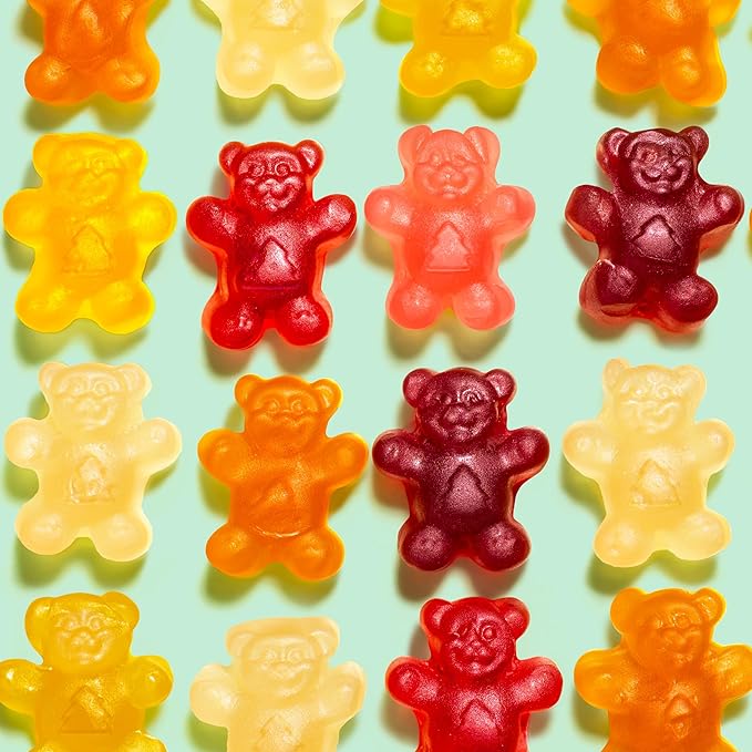 Black Forest Organic Gummy Bears Candy, 4 Ounce Bags (Pack of 12)