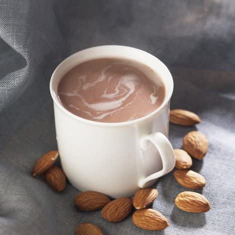 Nutmeg State Nutrition HealthyWise - High Protein Hot Cocoa - Instant Low Carb, Low Calorie Hot Chocolate Mix with 15g Protein, 7 Servings Per Pack (Amaretto)