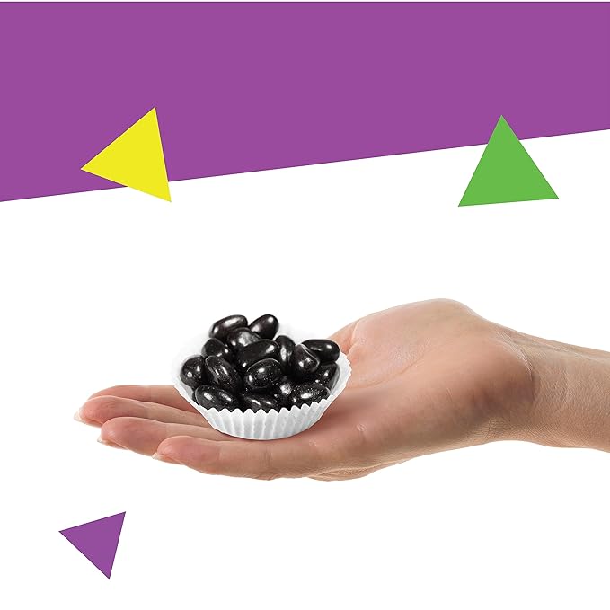 Black Licorice Jelly Beans | 2 Pound Bag | Old Time Favorite Candy