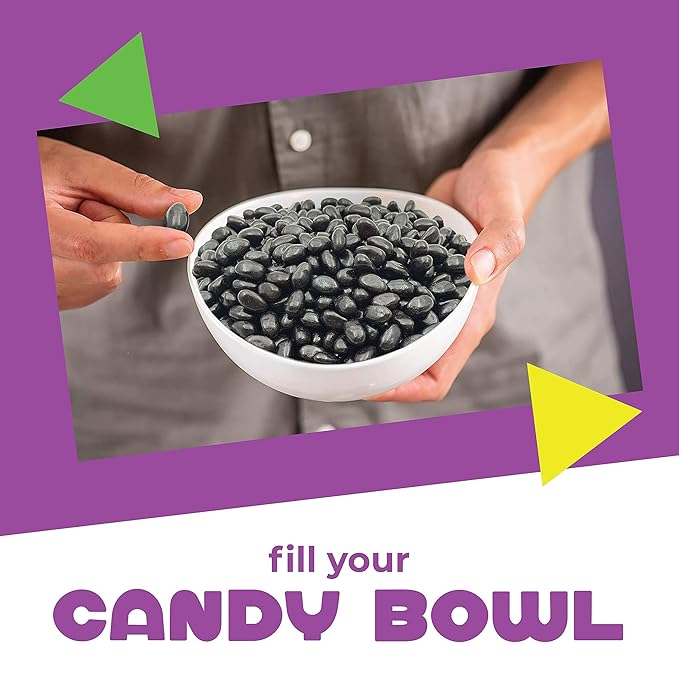 Black Licorice Jelly Beans | 2 Pound Bag | Old Time Favorite Candy