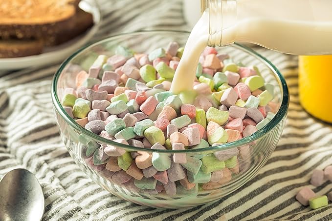 Assorted Dehydrated Marshmallow Bits in Jar (2.5 Pound (Pack of 1))