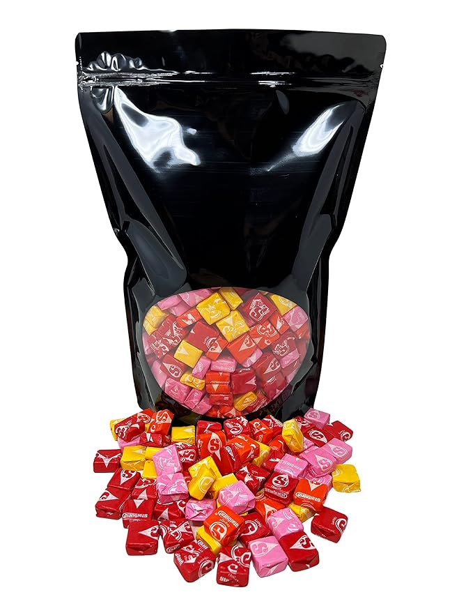 ASSORTIT X Starburst Collab Original Chewy Candy 3 Lbs Soft Chews Fruit Candies Bulk Family Fun Size Assortment Pack Individually Wrapped (48 Oz). (Individual Wrap Packaging Might Vary)