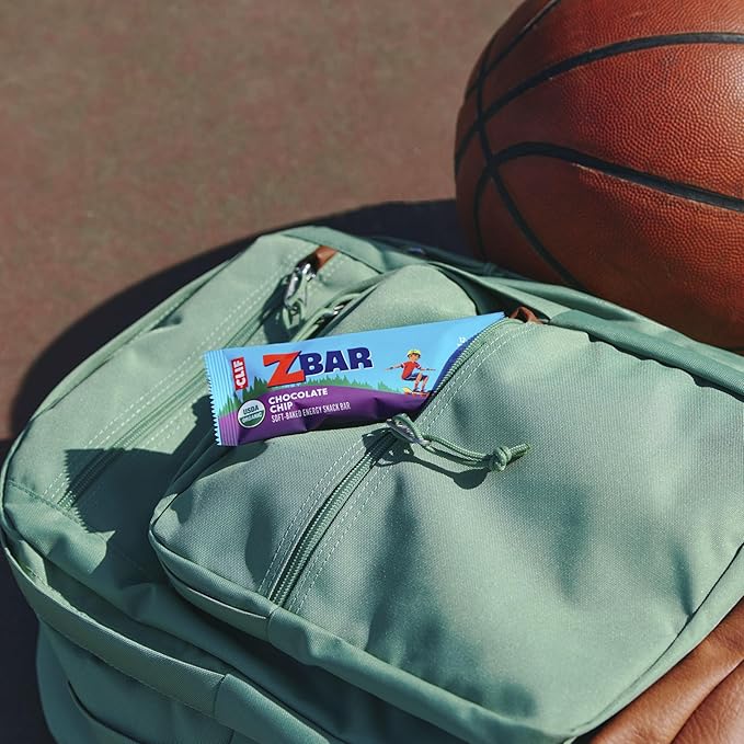 Zbar - Variety Pack - 4 Flavors - Soft Baked Snack Bars - Non-GMO - 10-14g Whole Grains - USDA Organic Granola Bars, School Snacks (18 Pack)